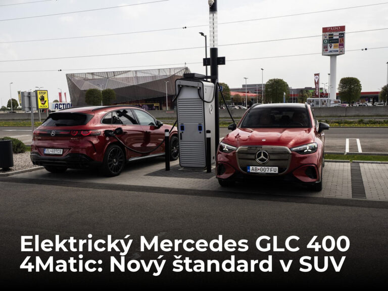 Prvá jazda na elektrickom Mercedese GLC 400 4Matic ukázala, že chce byť nový etalón prémiového elektrického SUV | Autobazar.EU