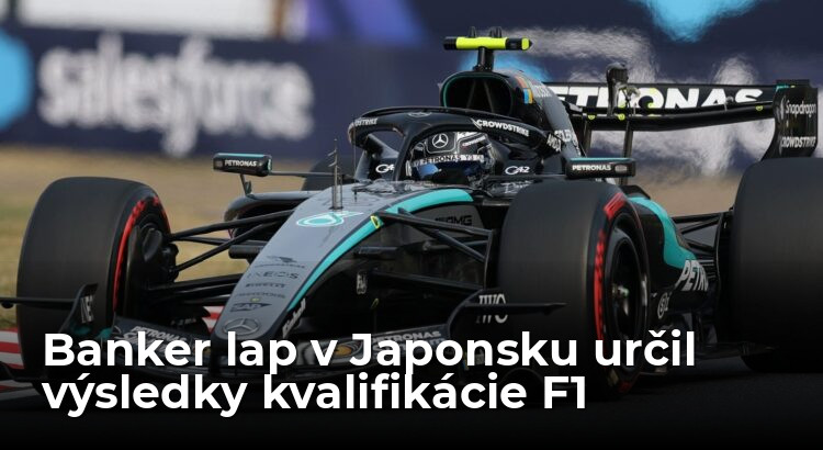 Banker lap v F1 VC Japonska rozhodlo kvalifikáciu - AutoGrip