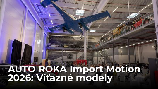 Napätie skončilo až na galavečere. Ktoré modely ovládli AUTO ROKA Import Motion 2026? - Magazín - Auto - Pravda