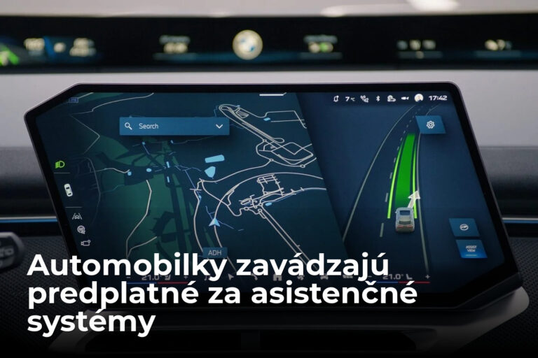 Automobilky menia biznis model. Za asistenčné systémy chcú mesačné poplatky