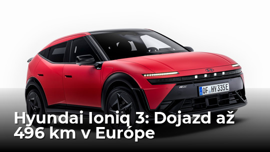 Hyundai predstavil kompaktný Ioniq 3. Vyzerá skvele a dojazd má takmer 500 km - Novinky - Auto - Pravda