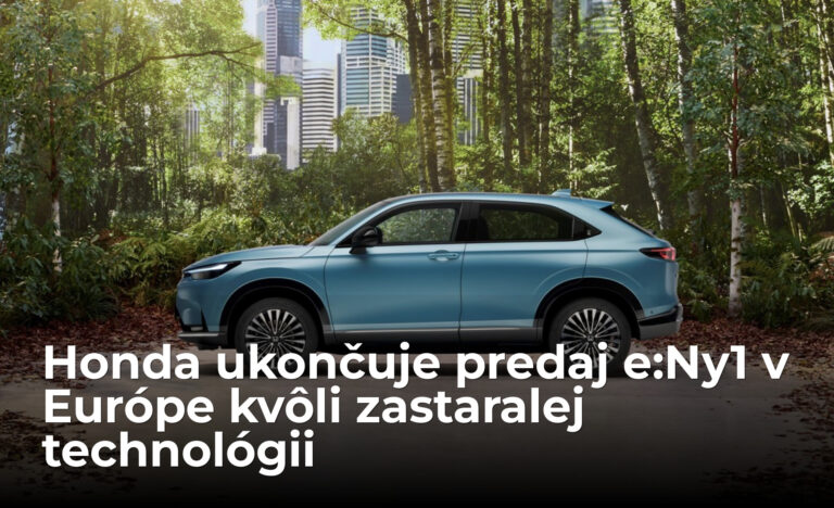 Málo muziky za veľa peňazí. Honda z trhu sťahuje elektromobil so zastaralou technológiou a neprimeranou cenou