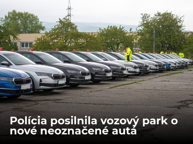 Polícia dostala desiatky nových neoznačených áut. Koľko stoja a koľko štát minul v poslednom období? | Autobazar.EU