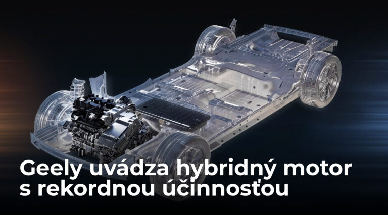 Geely šokoval svet. Nový hybridný motor má rekordnú účinnosť a spotrebu pod 4 litre