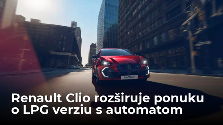 
      Renault Clio prichádza s LPG automatom: Eco-G 120 EDC rozširuje ponuku
    