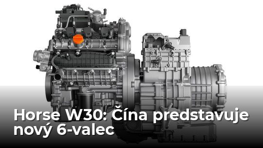Horse W30: Číňania predstavujú nový 6-valec. Je vôbec rok 2026? - Magazín - Auto - Pravda