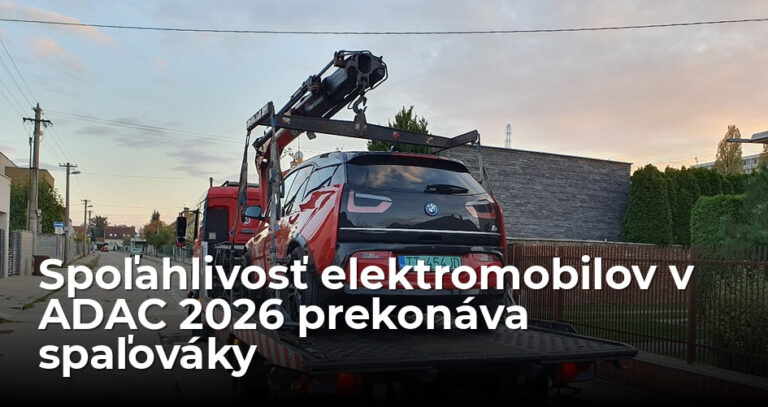 Triumf elektromobilov v ADAC 2026: Sú dvakrát spoľahlivejšie ako spaľováky