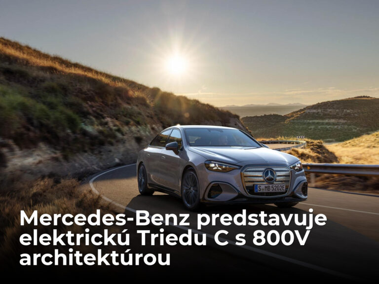 Elektrická Trieda C prichádza s 800V architektúrou. Mercedes mieri priamo na nové BMW i3 | Autobazar.EU