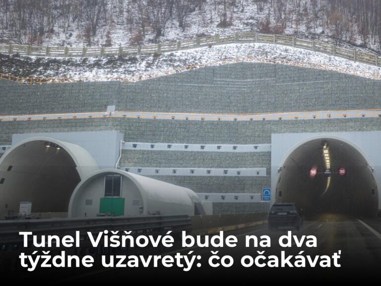 Tunel Višňové na 2 týždne uzavrú. Pozrite sa, na čo sa pripraviť | Autobazar.EU