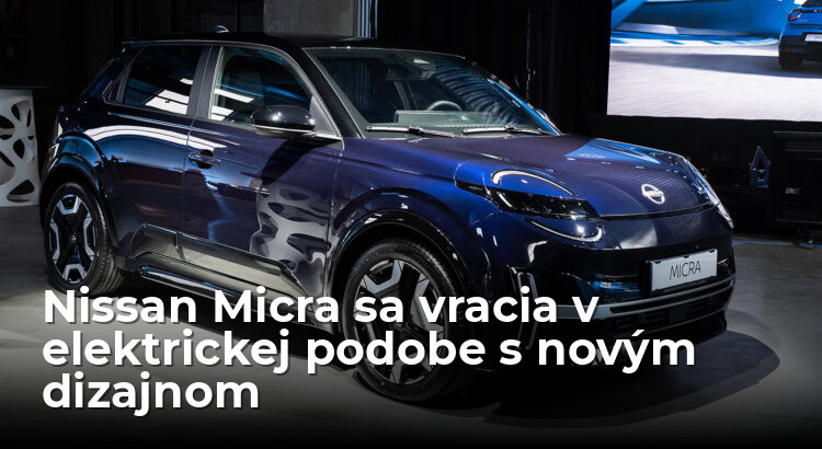 Nissan Micra sa vracia, má elektrický pohon a chutný výraz