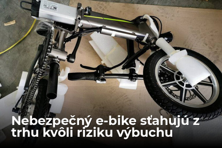 Populárny e-bike urýchlene sťahujú z trhu, môže bez varovania explodovať - AUTOVINY.sk