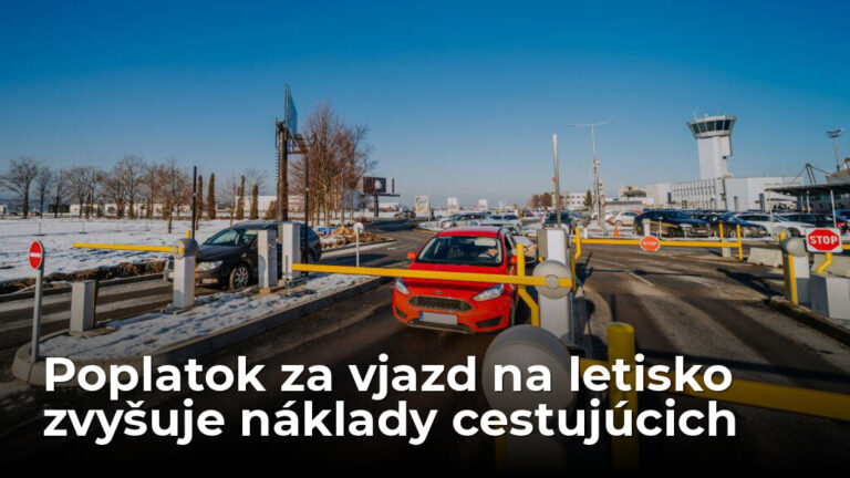 Poplatok za vjazd auta na letisko: 32 eur za 15 minút. Slovenskí cestujúci Ryanairu zúria