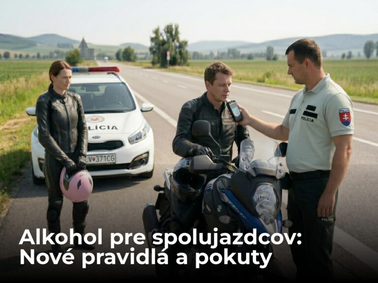 Alkohol aj pre spolujazdcov: Dôležitá zmena a vysoké pokuty začnú platiť už v máji | Autobazar.EU