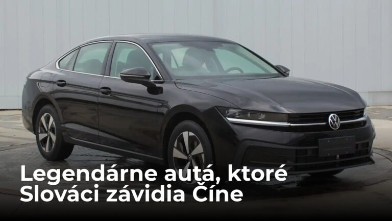 Slováci za nimi smútia: 4 legendárne autá, ktoré u nás skončili a v Číne ich milujú