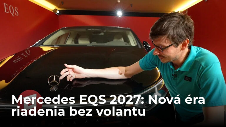 Prečo nám beriete volant??? Mercedes EQS 2027 mení pravidlá hry