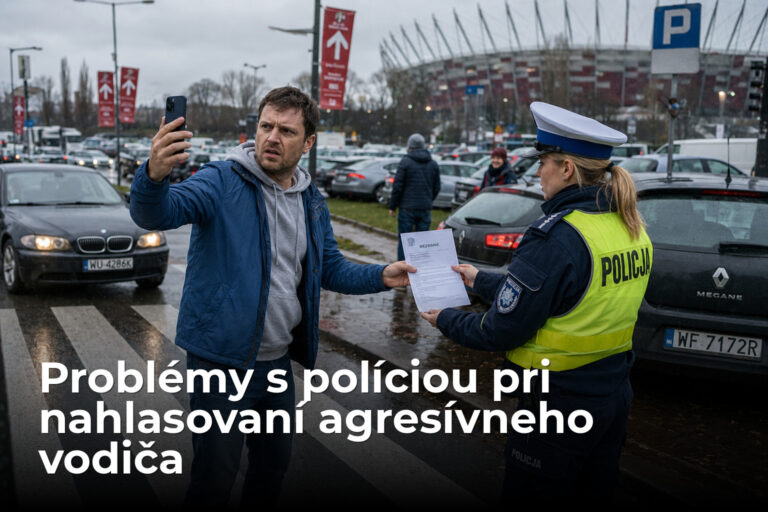 Pomáhal, no trpko to oľutoval. Aké problémy s políciou môžete mať za jednu fotku agresívneho vodiča? - AUTOVINY.sk
