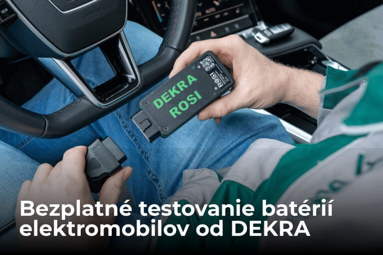 Príďte si preveriť batériu elektromobilu zadarmo: DEKRA testuje už túto sobotu na Salóne Elektromobilov