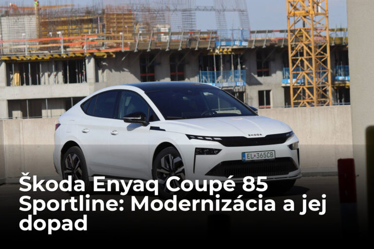 TEST Škoda Enyaq Coupé 85 Sportline: Ostro diskutovaná modernizácia jej dáva viac, než berie. A čo s tým ďalej? - AUTOVINY.sk