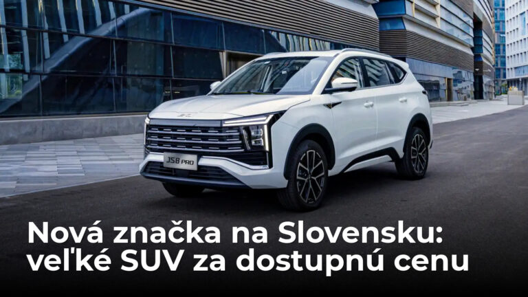 Na Slovensko prichádza nová značka. Zaujme veľkým SUV do 30-tisíc