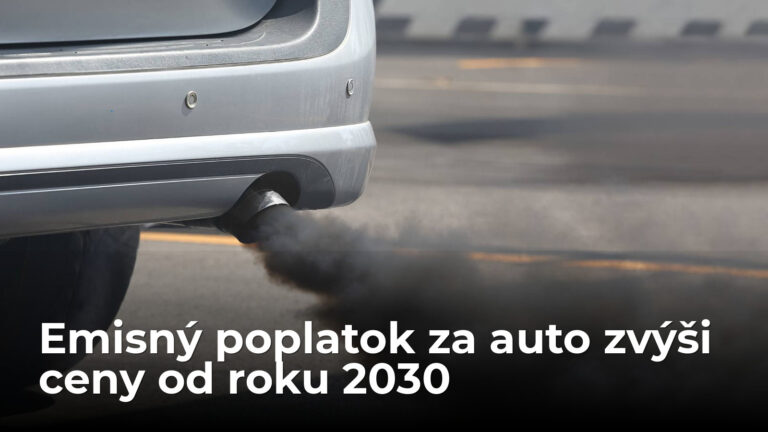 Nový emisný poplatok za auto 2400 eur od roku 2030. Brusel ho pýta za benzín a naftu