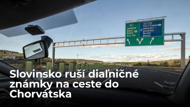Nová bezplatná diaľnica do Chorvátska: Slovinsko zrušilo známky na tomto úseku