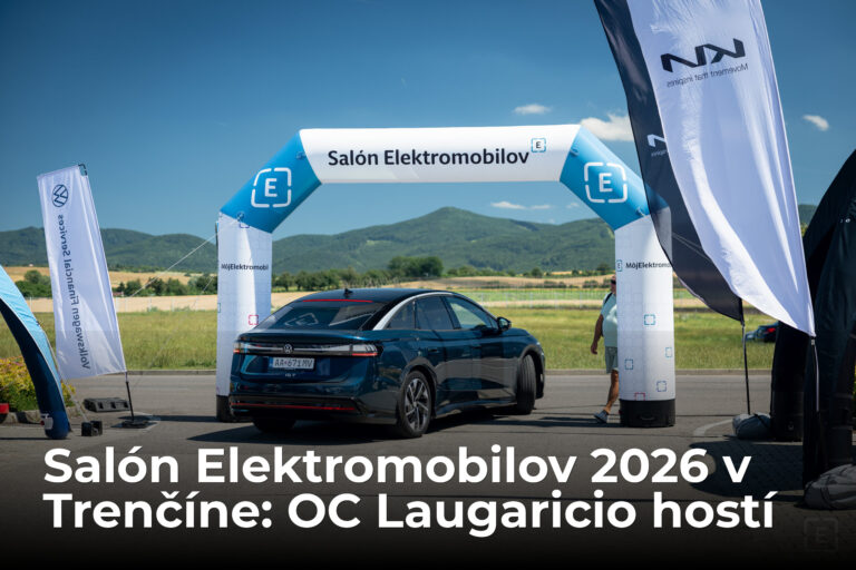 Trenčín sa stane centrom elektromobility. Salón Elektromobilov 2026 prichádza do OC Laugaricio