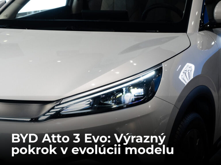 BYD Atto 3 Evo skočilo dopredu viac ako sa zdá | Autobazar.EU
