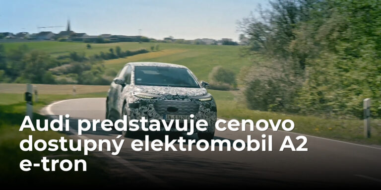 Audi konečne donesie cenovo dostupný elektromobil A2 e-tron. Pozrite si video
