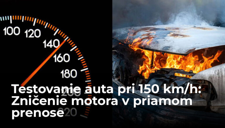 Zničenie motora v priamom prenose: Otestovali, čo urobí auto pri zaradení dvojky v 150 km/h - AUTOVINY.sk