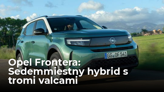 Videotest: Opel Frontera - sedem miest na tri valce - Testy - Auto - pravda.sk