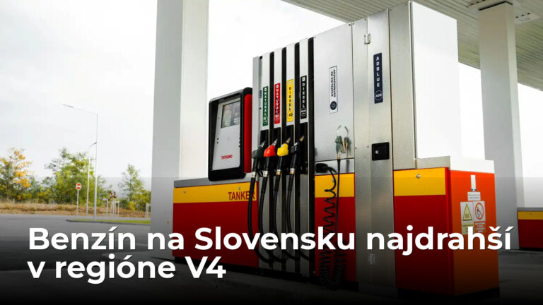 Benzín je u nás najdrahší vo V4, vodiči na pumpách zúria