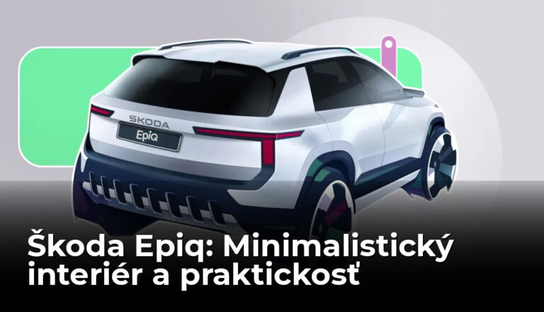 
      Škoda Epiq: už takmer bez tajomstiev. Interiér naznačuje minimalistickú budúcnosť
    