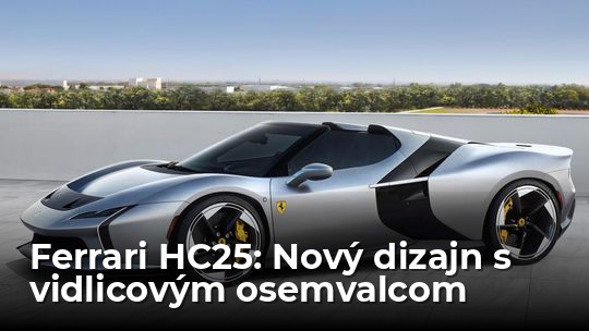 Ferrari HC25: Nový solitér má súčasný dizajn, ale vidlicový osemvalec ‘zo starej školy’ - Novinky - Auto - Pravda