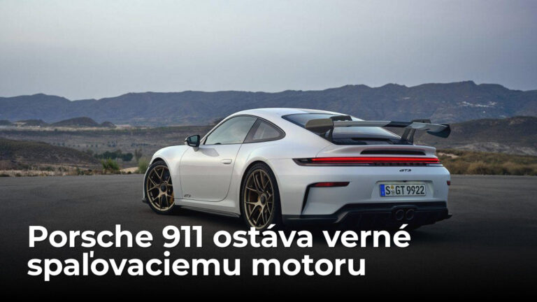 Porsche potešilo všetkých fanúšikov. Legenda ostáva verná spaľováku, aspoň zatiaľ - AUTOVINY.sk