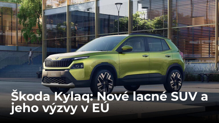 Nová Škoda Kylaq ako SUV za 6800 eur. Brusel s ňou má problém