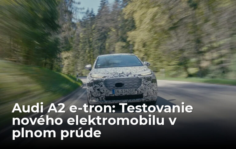 Audi A2 e-tron naberá testovacie kilometre. Nový elektromobil príde už v roku 2026