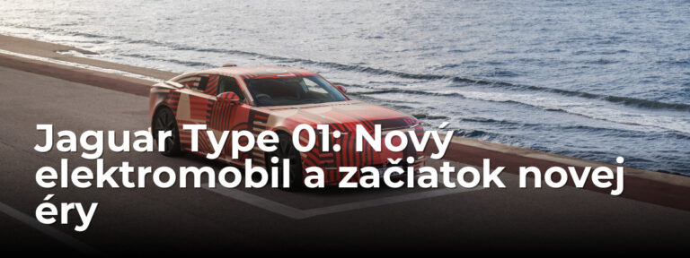 Jaguar odhaľuje Type 01. Nový elektromobil má znamenať úplný reštart značky