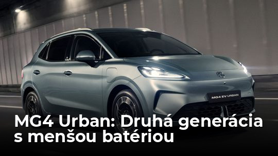 MG4 Urban: Druhá generácia s menšou batériou. Ale aj nižšou cenou - Novinky - Auto - Pravda