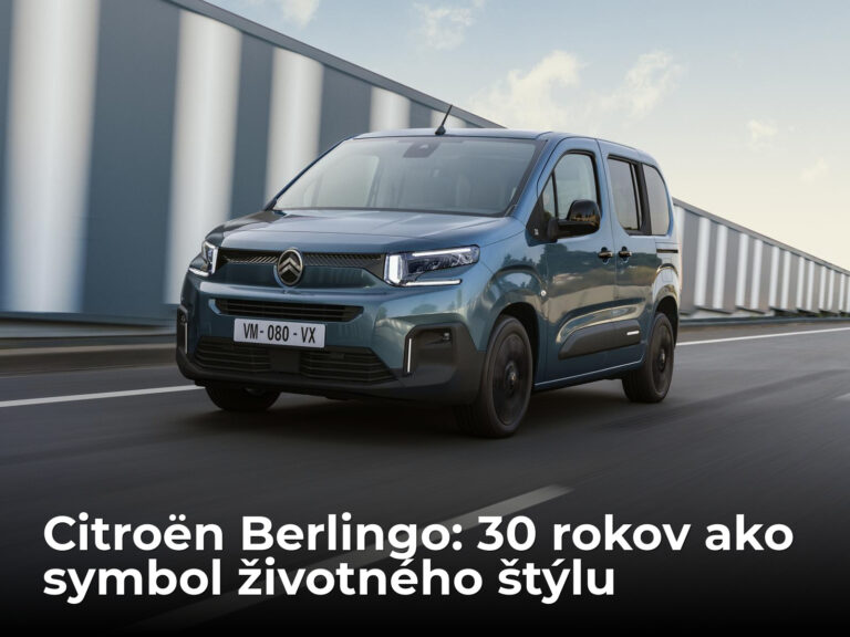 Citroën Berlingo má 30 rokov. Nie je len dodávka, je to životný štýl