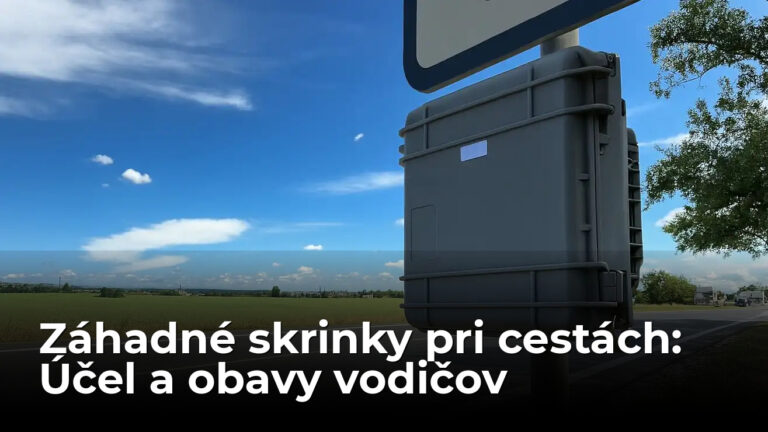 Záhadné skrinky pri cestách. Vodiči sa boja pokút, na čo slúžia?