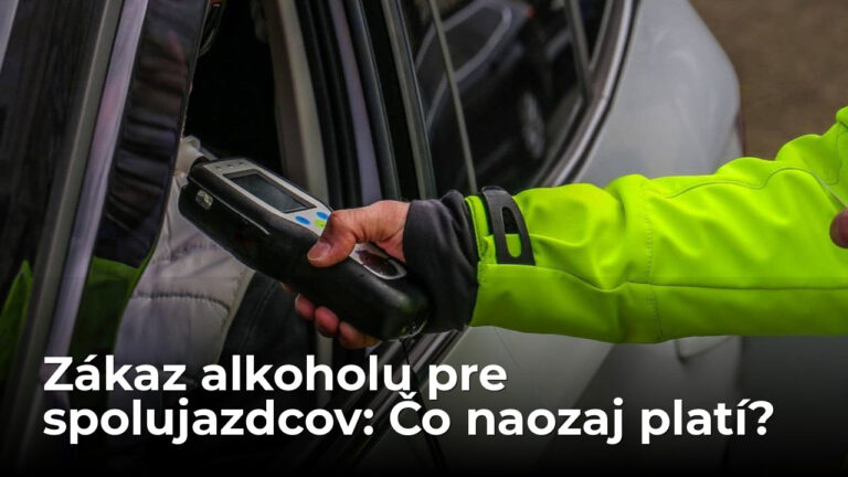 Slováci zle pochopili zákaz alkoholu spolujazdcov. Toto naozaj schválili