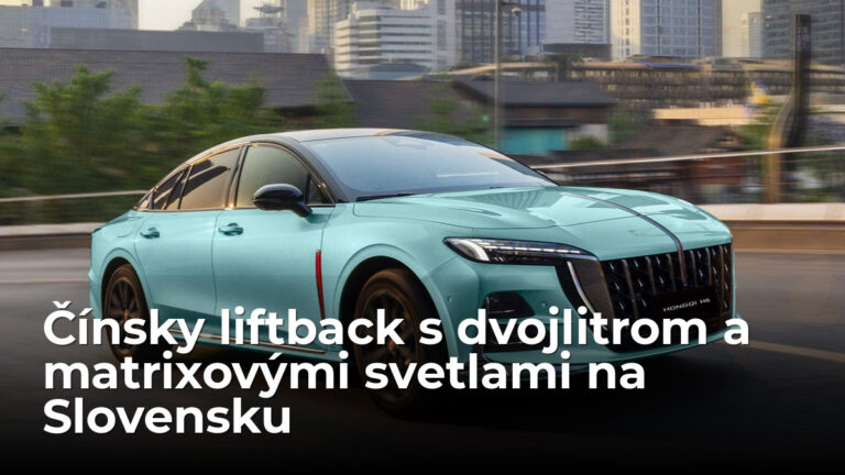 Najkrajší čínsky liftback dorazil na Slovensko. Má dvojliter a matrixové svetlá