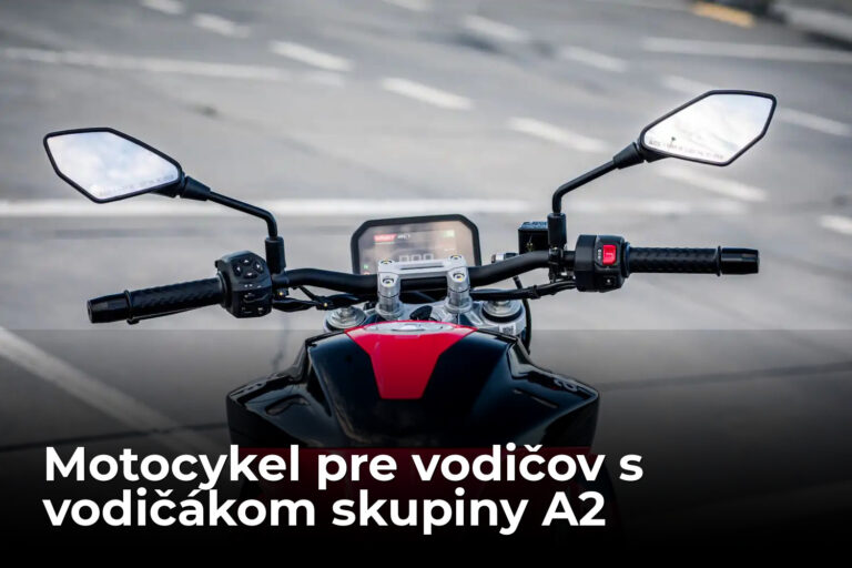 Máte vodičák skupiny A2? Túto moto by ste mali vidieť ako prvú