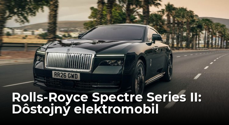 Rolls-Royce Spectre Series II ukazuje Ferrari ako vyzerá dôstojný elektromobil