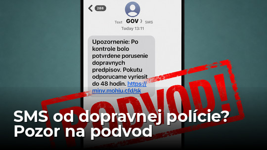 Aj vám prišla takáto SMS od „dopravnej polície“? Neklikajte a neplaťte - Poradňa - Auto - pravda.sk
