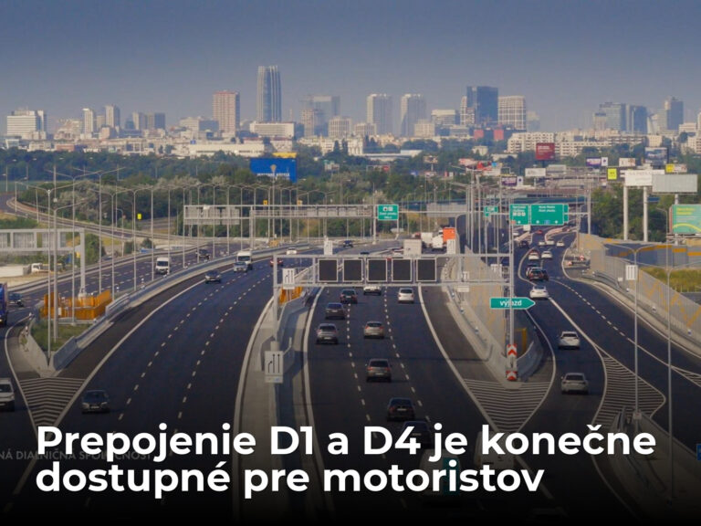Dlhoočakávané prepojenie D1 a D4 je kompletne otvorené | Autobazar.EU