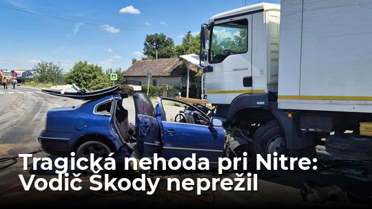 Šanca prežiť rovná nule. Pri Nitre zahynul 32-ročný vodič, z auta zostalo torzo - Doprava - Auto - Pravda