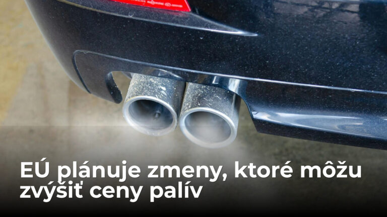 EÚ chystá ďalší úder vodičom. Benzín aj nafta môžu výrazne zdražieť