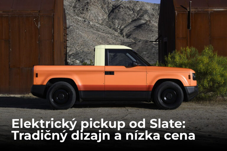 Bez dotykovej obrazovky a s kľučkami na oknách: Startup Slate ukázal najlacnejší elektrický pickup v USA