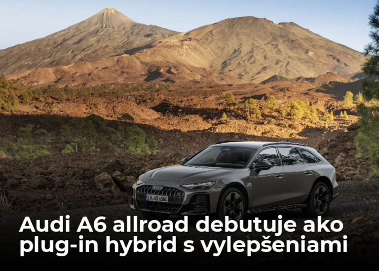 
      Nové Audi A6 allroad: Širšie, schopnejšie a prvýkrát aj ako plug-in hybrid
    